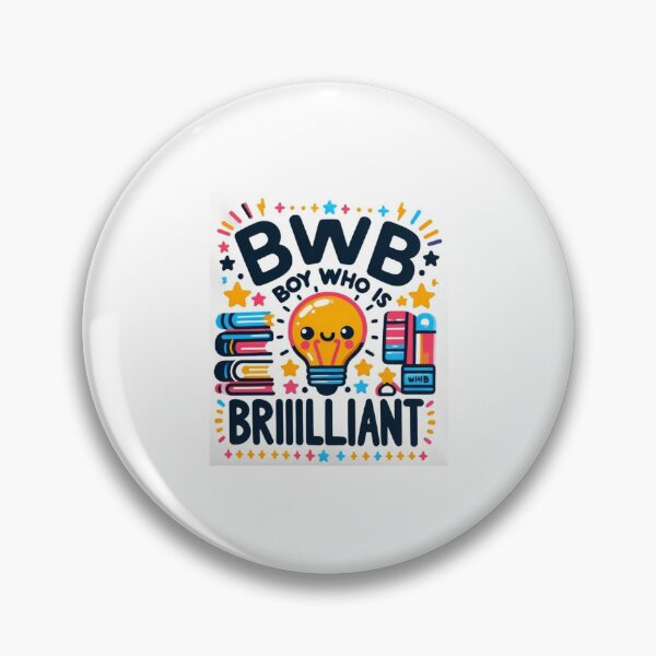 Item preview, BWIB - Boy Who Is Brilliant designed and sold by BlueGoldArt.