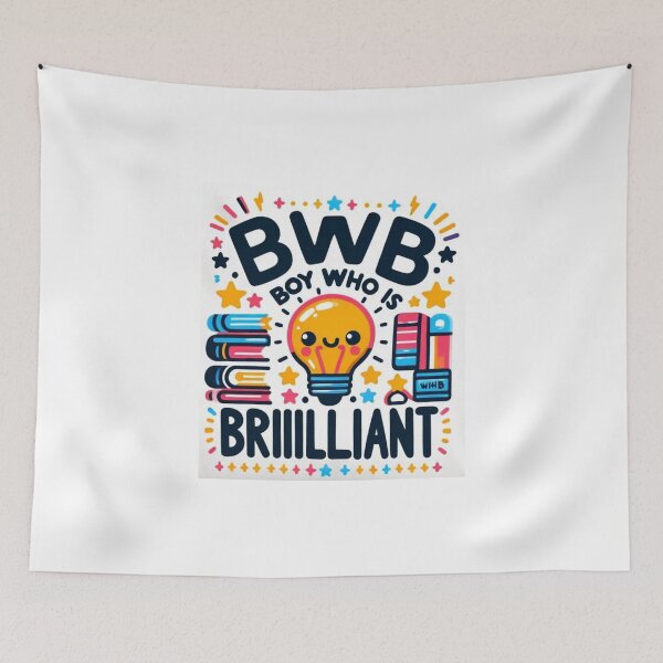 Item preview, BWIB - Boy Who Is Brilliant designed and sold by BlueGoldArt.