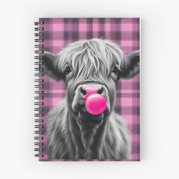 Item preview, Highland Calf Pink Nose Bubblegum designed and sold by Zenvo.