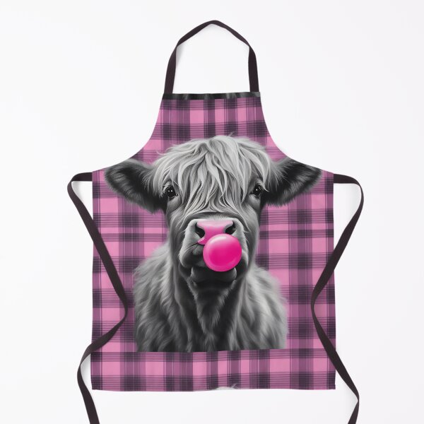 Item preview, Highland Calf Pink Nose Bubblegum designed and sold by Zenvo.