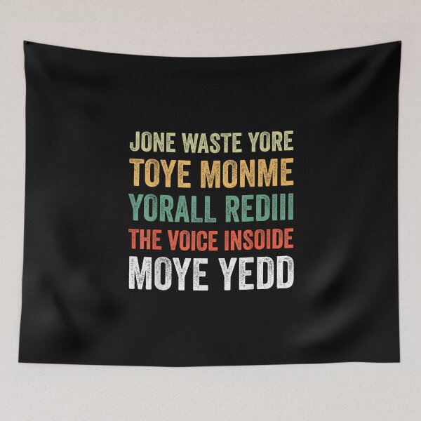 Item preview, Vintage Jone Waste Yore Toye Monme Yorall Rediii Funny Saying designed and sold by rewingjadeArt.