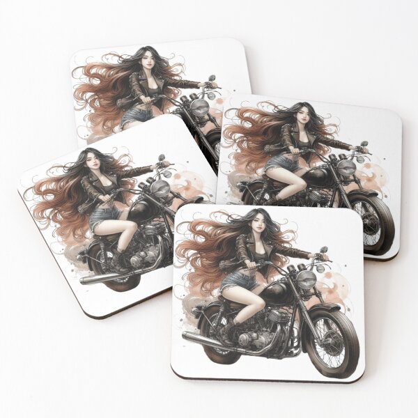 Item preview, "Biker Rebels: The Feminine Elegance" designed and sold by CHRIST5000.