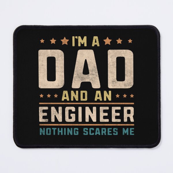 Item preview, I'm A Dad and Engineer Funny Father Gift Vintage  designed and sold by alenaz.