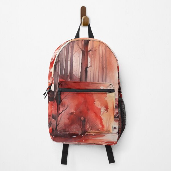 Item preview, Fox in Red forest watercolor designed and sold by shokA Design.
