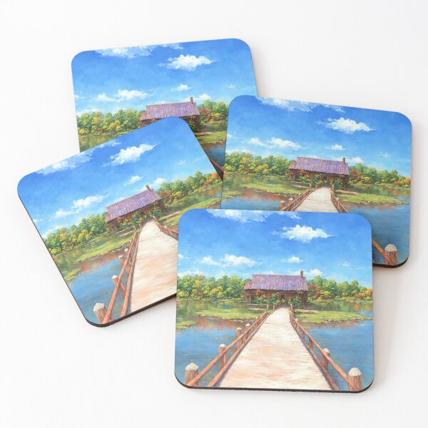 Item preview, A Bridge to Tranquility designed and sold by Delemore Art.
