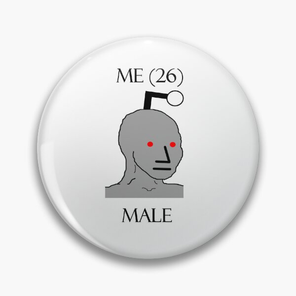 Item preview, NPC Wojak Meme MRGA cringe designed and sold by AnutherNPC.