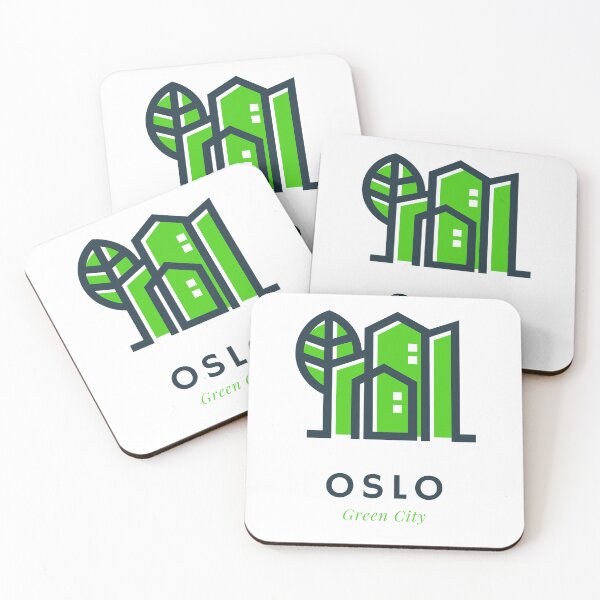 Item preview, Oslo in Norway Europe Sustainable Green City Logo designed and sold by Vintage-TM.