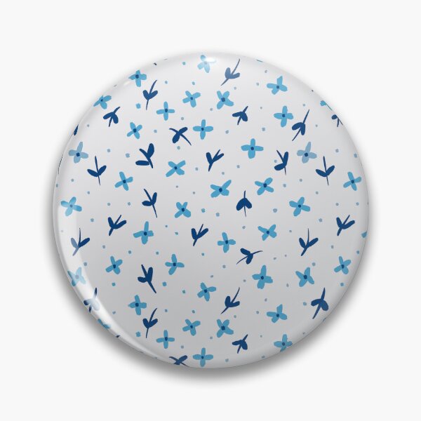 Item preview, Delicate white floral pattern  designed and sold by Lavender Fox Studio.