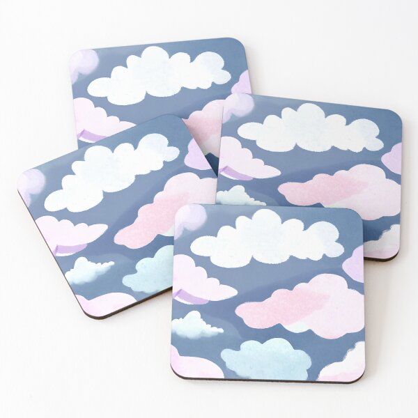 Artikelvorschau, Mehrfarbige Wolken. Kinderdesign entworfen und verkauft von Erik Visnievskij.
