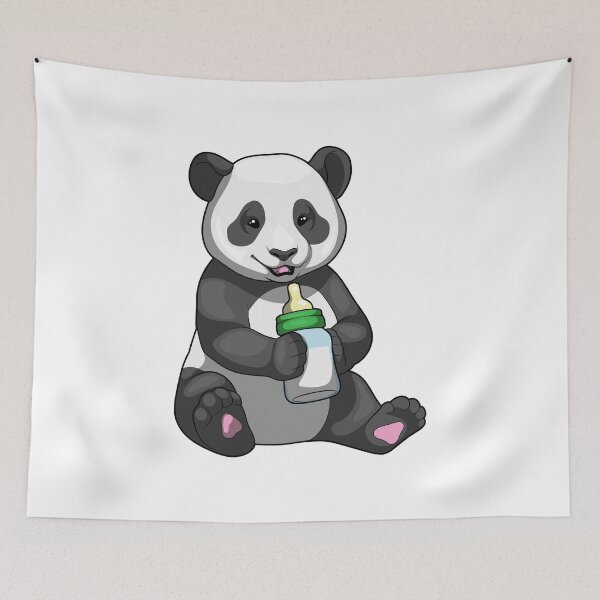 Item preview, Panda Baby bottle Milk designed and sold by Snabdesign84.