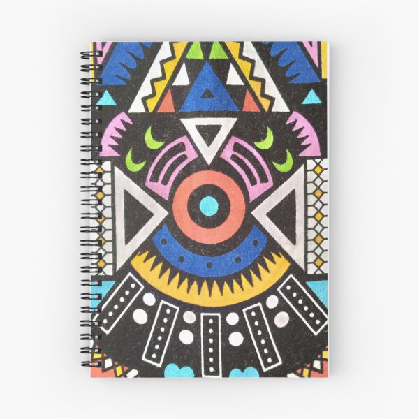 Aperçu de l'œuvre Motif multicolore délavé créée et vendue par textileprint.