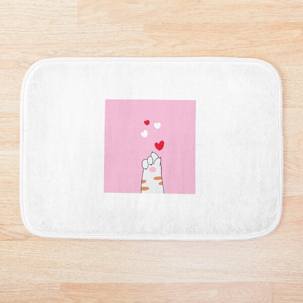 Item preview, Pie de gato minicorazón. designed and sold by GameGing.