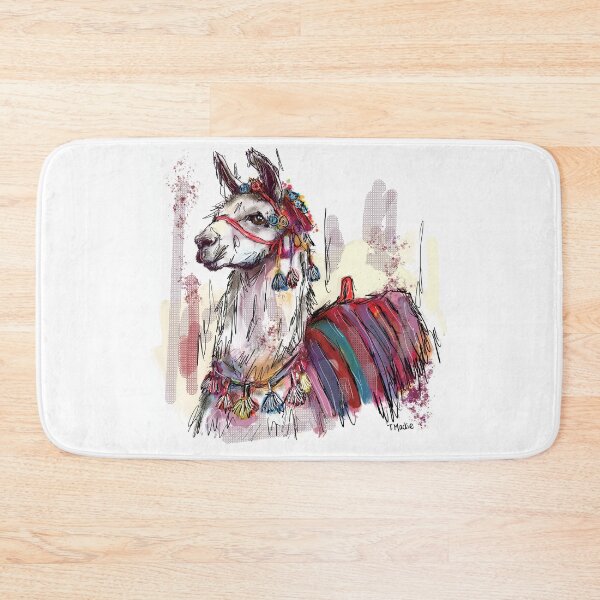 Item preview, Llama designed and sold by TraceyMackieArt.