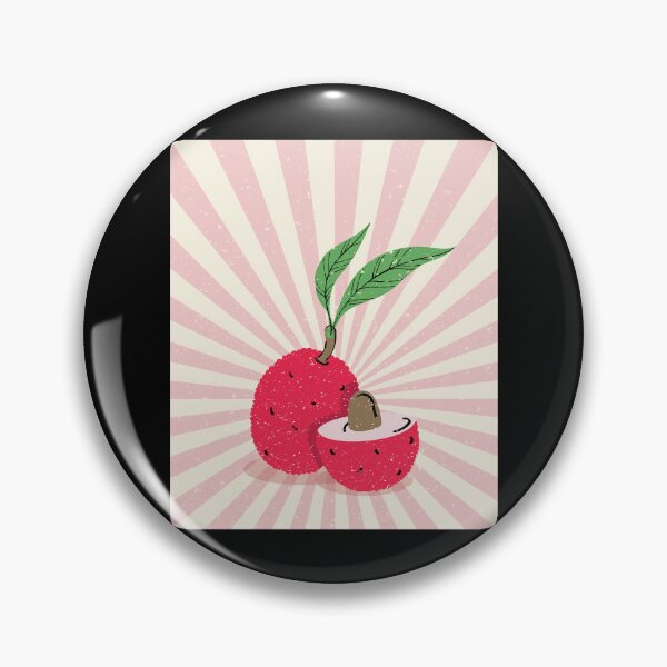 Item preview, Lychee Retro Lychee Exotic Fruit designed and sold by MooonTees.