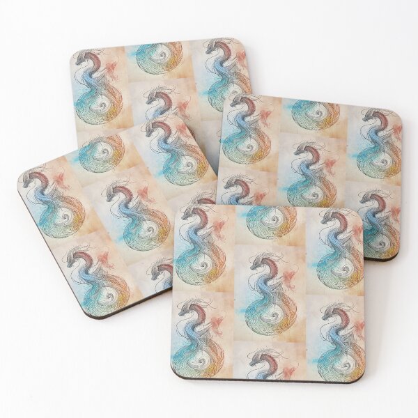 Item preview, Dragon in Line: Minimalistic Elegance of Abstract Art designed and sold by Piotrek0001.