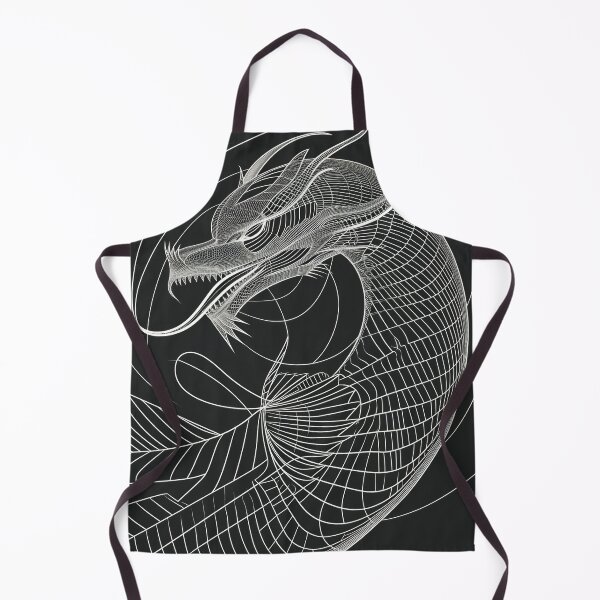 Item preview, Dragon in Line: Minimalistic Elegance of Abstract Art designed and sold by Piotrek0001.