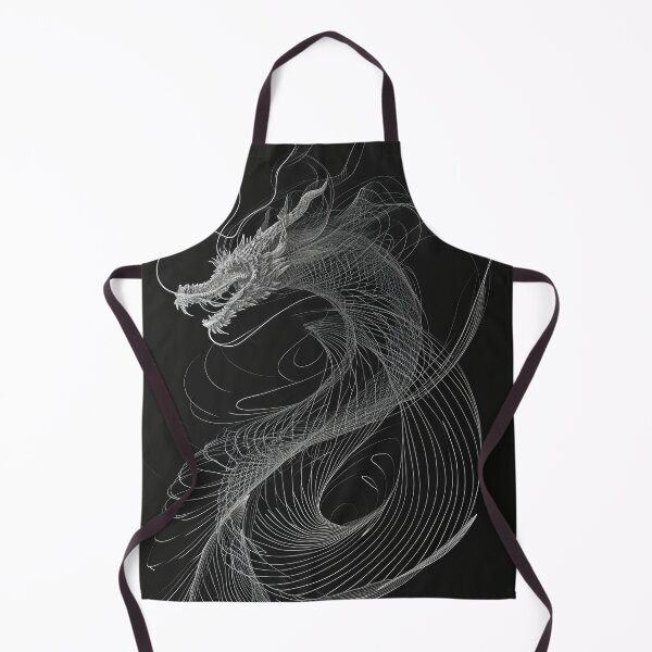 Item preview, Dragon in Line: Minimalistic Elegance of Abstract Art designed and sold by Piotrek0001.