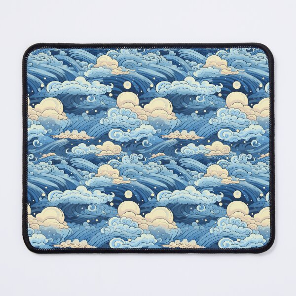 Item preview, Hokusai-inspired motifs designed and sold by MidArtForge.
