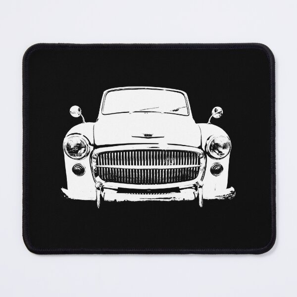Item preview, Hillman Minx Mk VIII 1950s classic car block white designed and sold by soitwouldseem.