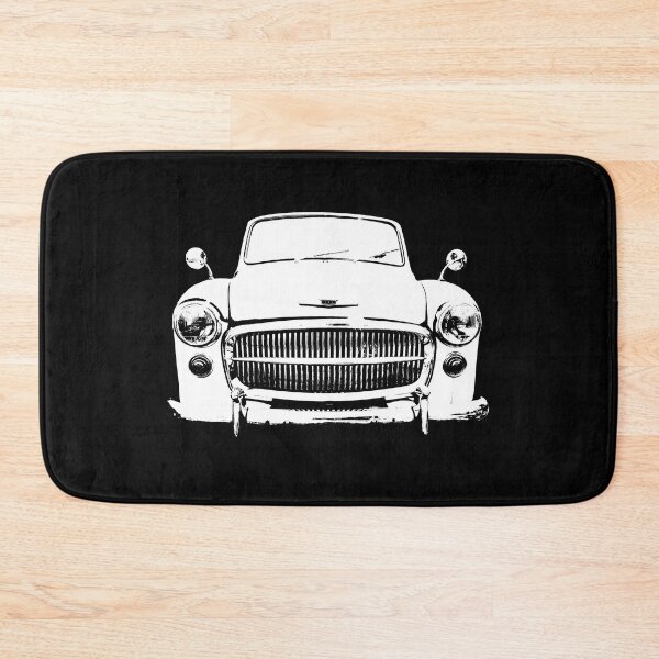 Item preview, Hillman Minx Mk VIII 1950s classic car block white designed and sold by soitwouldseem.