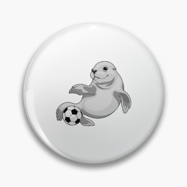 Item preview, Seal Soccer player Soccer designed and sold by Snabdesign84.