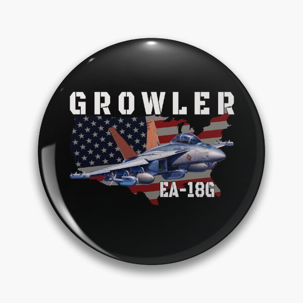 Item preview, EA-18G Growler Fighter Attack Strike Aircraft Military Aircraft Aviation for Veteran Pilot & Fan designed and sold by ArtStudioKY.