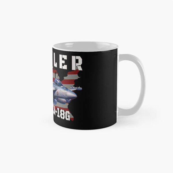 Item preview, EA-18G Growler Fighter Attack Strike Aircraft Military Aircraft Aviation for Veteran Pilot & Fan designed and sold by ArtStudioKY.