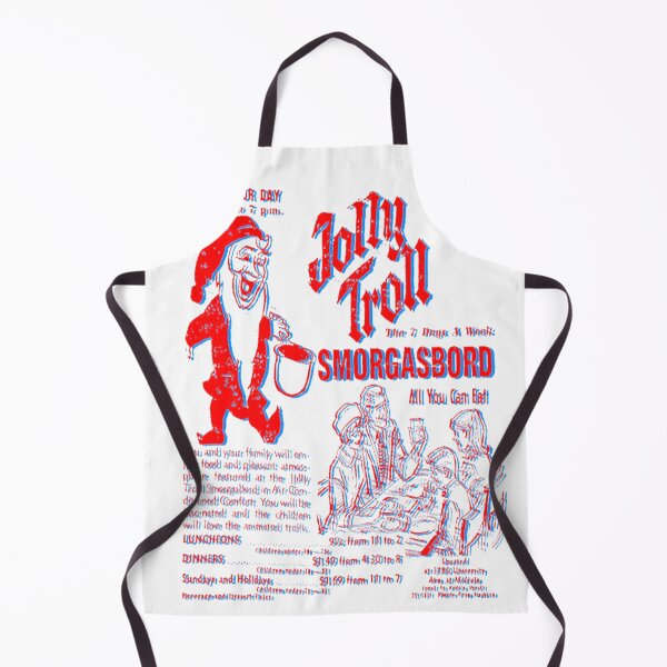 Item preview, The Jolly Troll (Red & Blue) designed and sold by skeletons-lair.