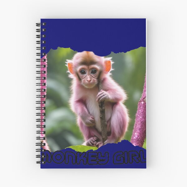 Item preview, Cute Monkey Girl designed and sold by RayAndDice.