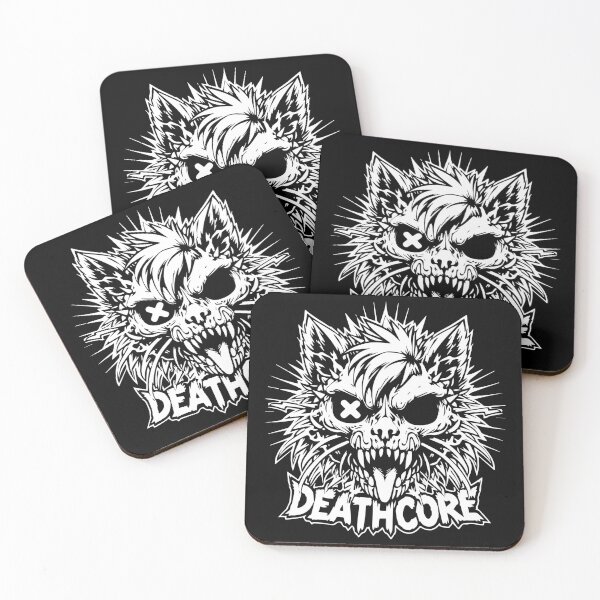 Item preview, Deathcore Cat | Hardcore Cat | Hot Cat | Skate Cat designed and sold by OrganicLights.