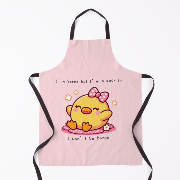 Item preview, Im bored but I’m a duck so I can’t be bored designed and sold by KonichiwaCutie.