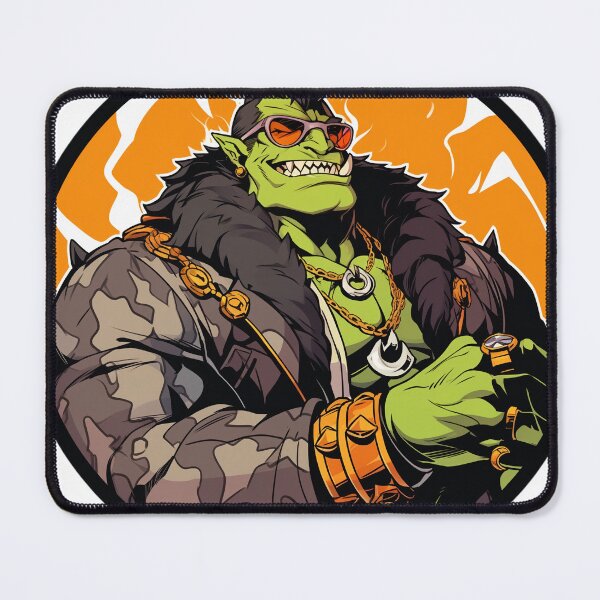 Item preview, The Orcish Gangsta who Rised to Power designed and sold by GruumchsGoods.