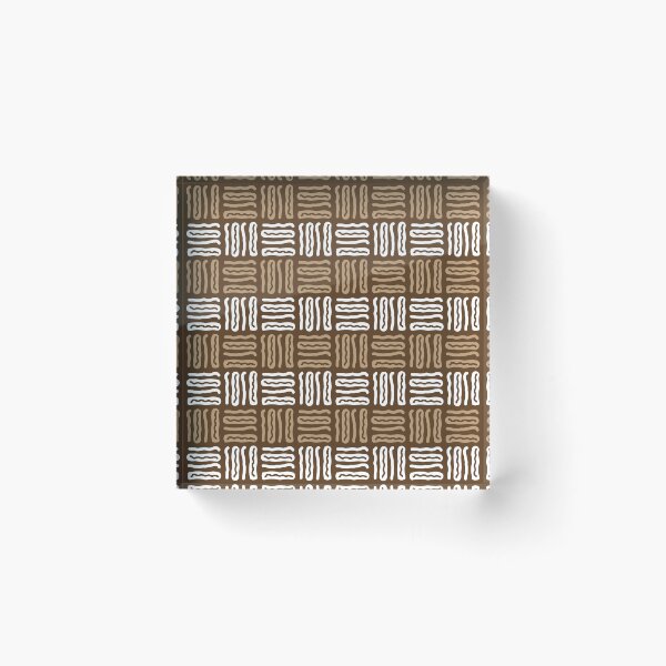 Item preview, Artwork of bogolan fabric designed and sold by Wolagno.