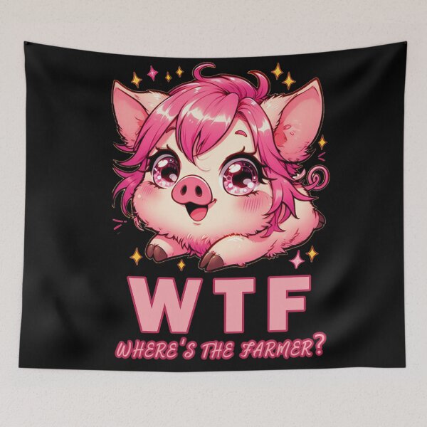 Item preview, WTF Where's The Farmer designed and sold by Echonn.