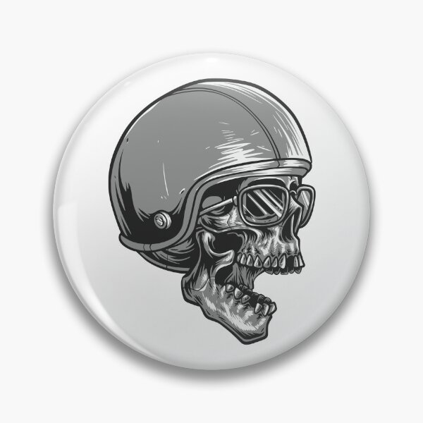 Item preview, Skull Bike helmet designed and sold by Artstation97.