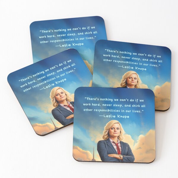 Item preview, Leslie Knope / Amy Poehler inspo quote (inspirational) designed and sold by GirlyGamerAU.