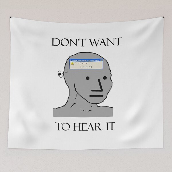 Item preview, NPC Wojak Meme programing designed and sold by AnutherNPC.