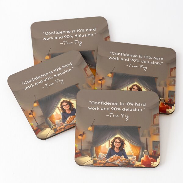 Item preview, Tina Fey / Liz Lemon inspo quote (inspirational) designed and sold by GirlyGamerAU.