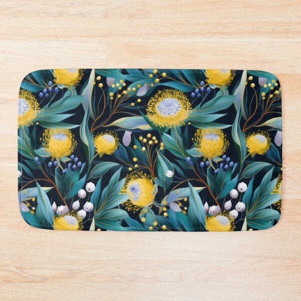 Item preview, Yellow Australian-Inspired Bush Flowers designed and sold by Eden Digital Creative.