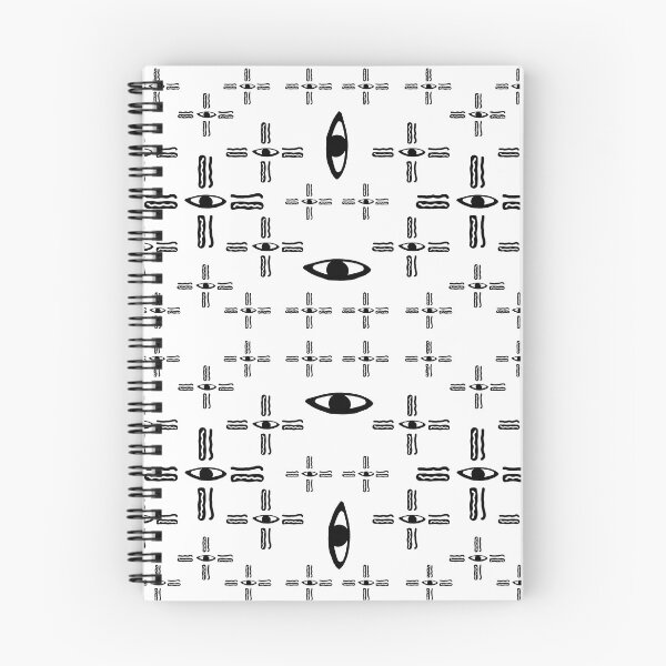 Item preview, Artwork of bogolan fabric eyes designed and sold by Wolagno.