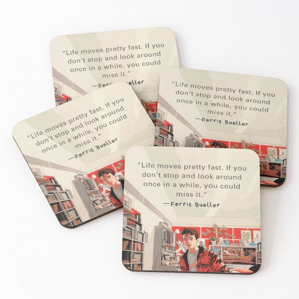 Item preview, Ferris Bueller inspo quote (inspirational) designed and sold by GirlyGamerAU.