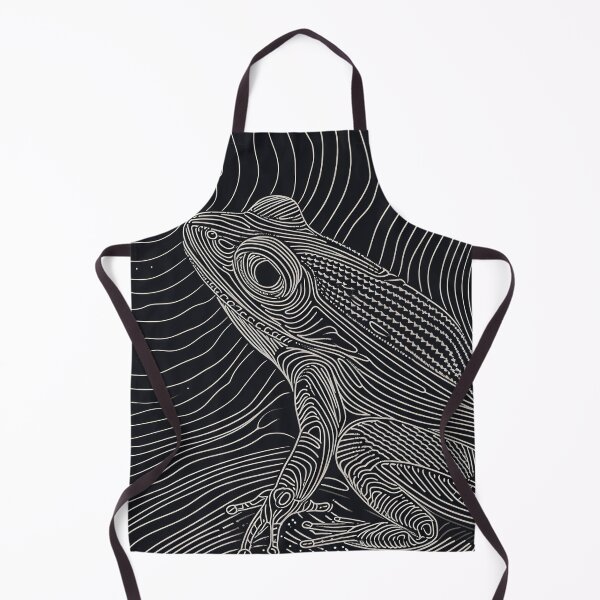 Item preview, Frog in Harmony: Abstract Dance of Lines and Colors designed and sold by Piotrek0001.