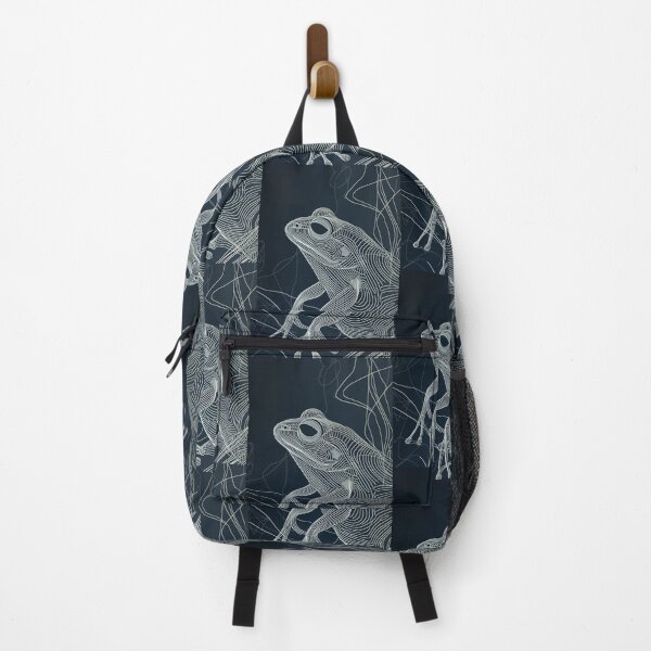 Item preview, Frog in Harmony: Abstract Dance of Lines and Colors designed and sold by Piotrek0001.