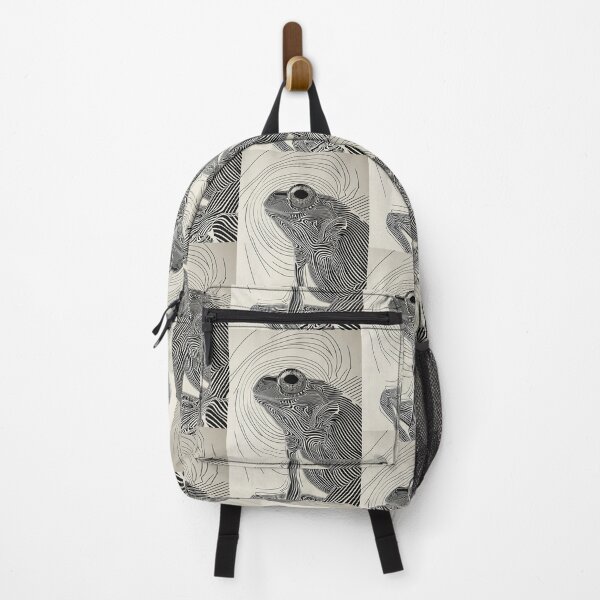 Item preview, Frog in Harmony: Abstract Dance of Lines and Colors designed and sold by Piotrek0001.
