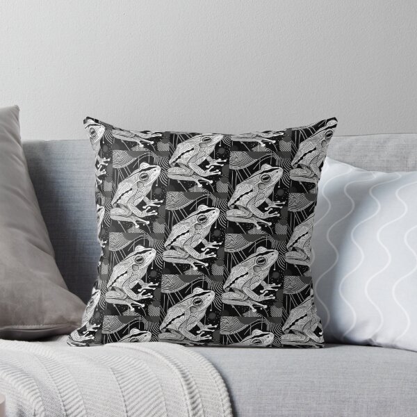 Item preview, Frog in Harmony: Abstract Dance of Lines and Colors designed and sold by Piotrek0001.