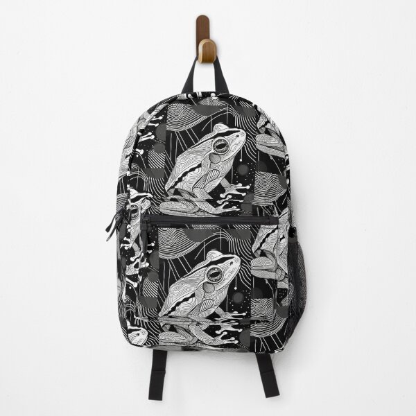 Item preview, Frog in Harmony: Abstract Dance of Lines and Colors designed and sold by Piotrek0001.