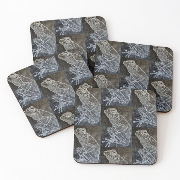 Item preview, Frog in Harmony: Abstract Dance of Lines and Colors designed and sold by Piotrek0001.