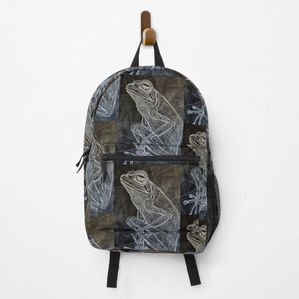 Item preview, Frog in Harmony: Abstract Dance of Lines and Colors designed and sold by Piotrek0001.