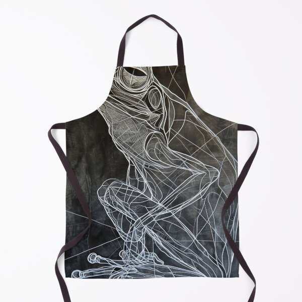 Item preview, Frog in Harmony: Abstract Dance of Lines and Colors designed and sold by Piotrek0001.