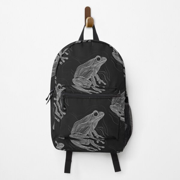 Item preview, Frog in Harmony: Abstract Dance of Lines and Colors designed and sold by Piotrek0001.